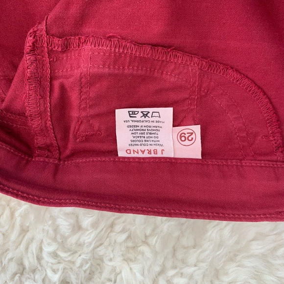 Red J Brand Jeans - Picture 3 of 4